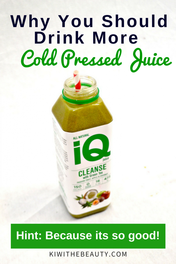 Why You Should Drink More Cold Press Juice IQ Juice Review Kiwi The