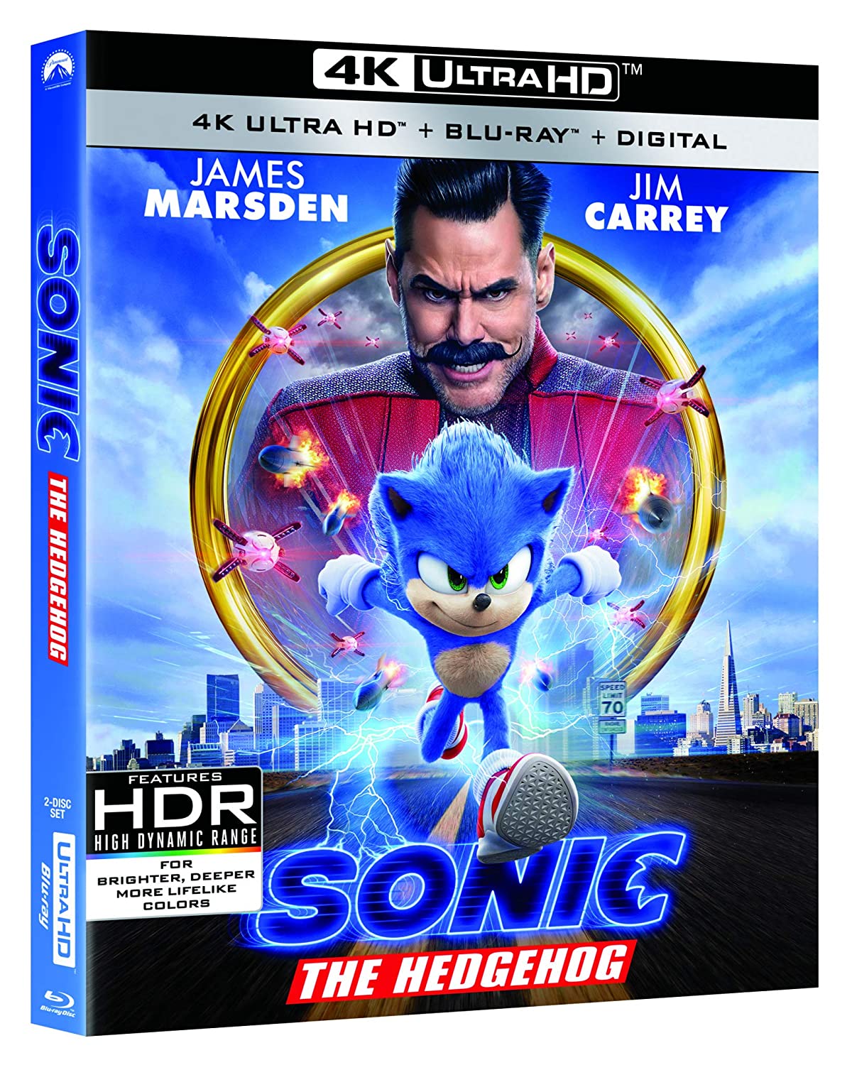 Sonic The Hedgehog 2” Rolls Onto 4K Ultra HD™, Blu-ray™, & DVD