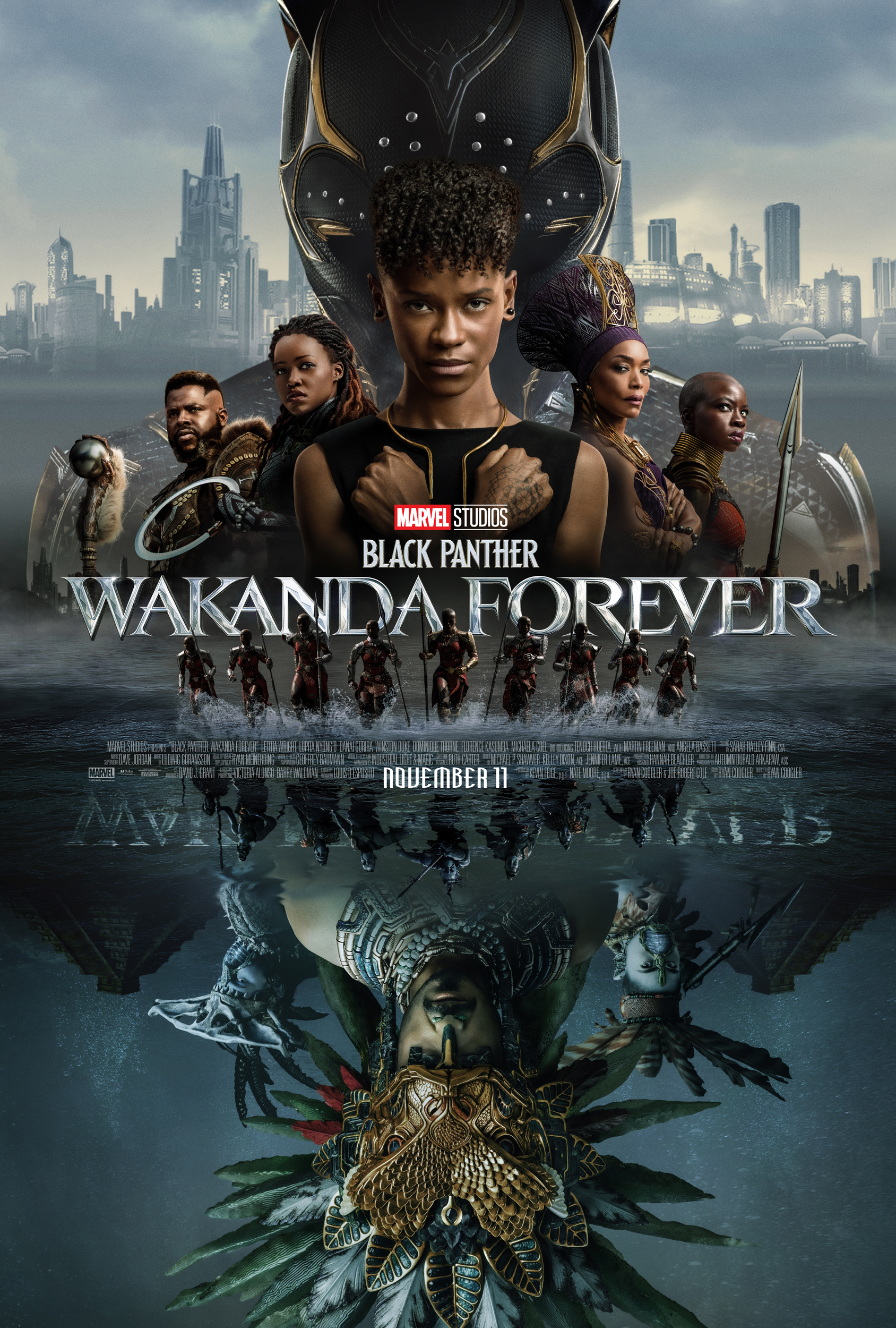 THE OFFICIAL NEW TRAILER & POSTER FOR MARVEL STUDIOS’ “BLACK PANTHER: WAKANDA FOREVER”