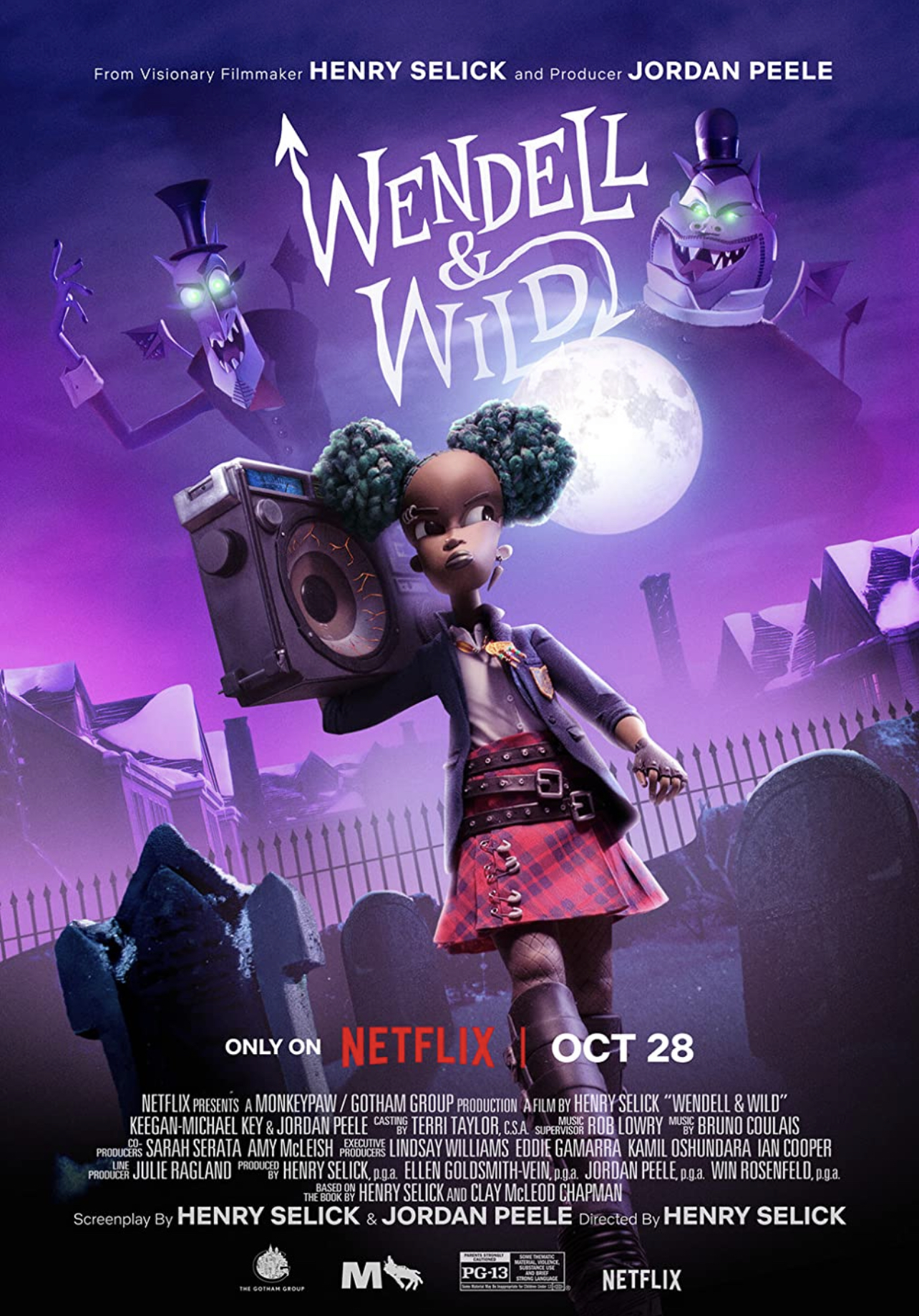 Wendell & Wild Review: A Spooky Season Treat with an Afro-Punk Twist