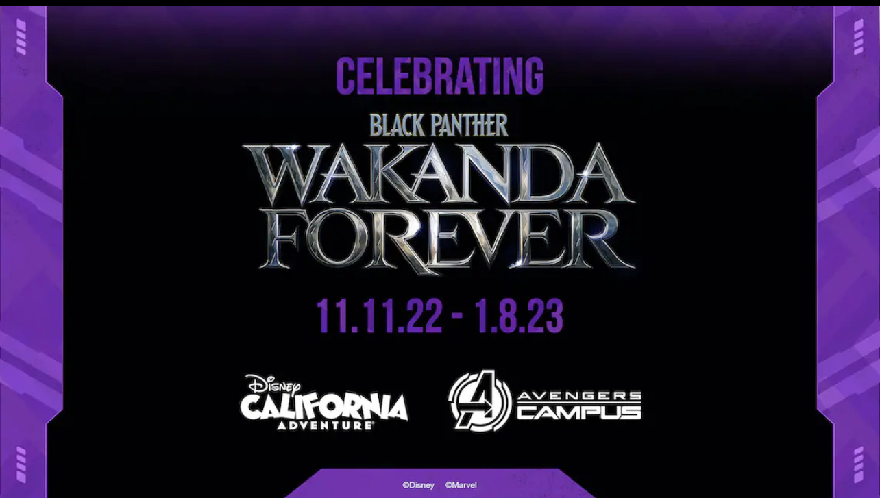 Disneyland Resort: Visit “Black Panther: Wakanda Forever" at Avengers Campus