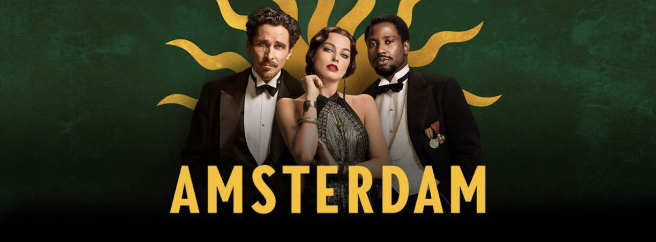 “Amsterdam” is an A-List Hollywood All-Star Casted & Murder Mystery Movie of the Year