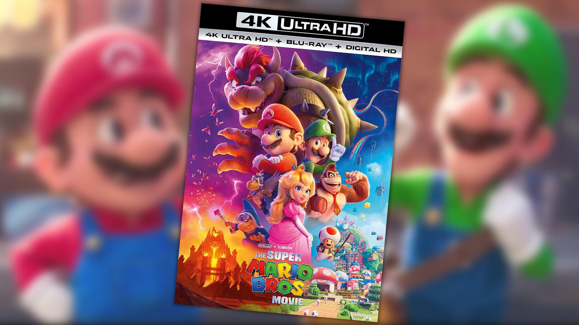 The Super Mario Bros. Movie – Power Up Edition (Blu-Ray + DVD + Digital  Code)