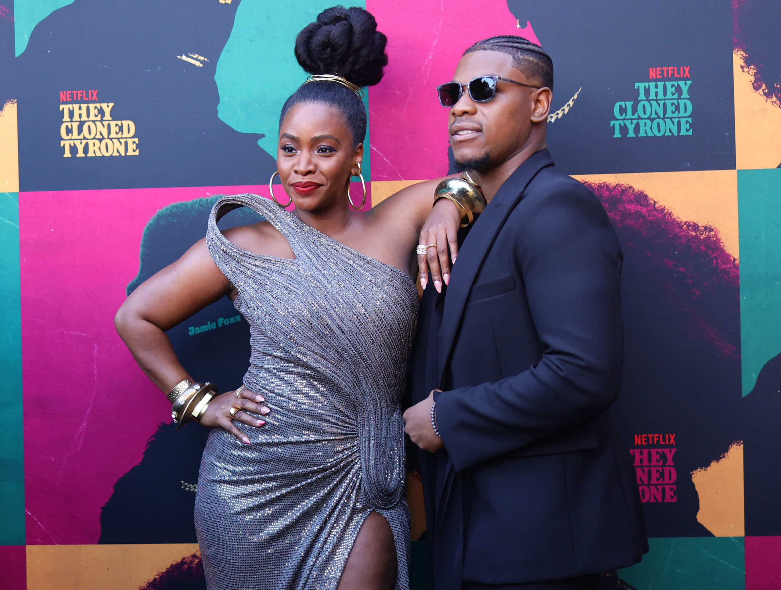 Netflix's THEY CLONED TYRONE Premiere: A Celeb-Packed Affair with John Boyega and Teyonah Parris