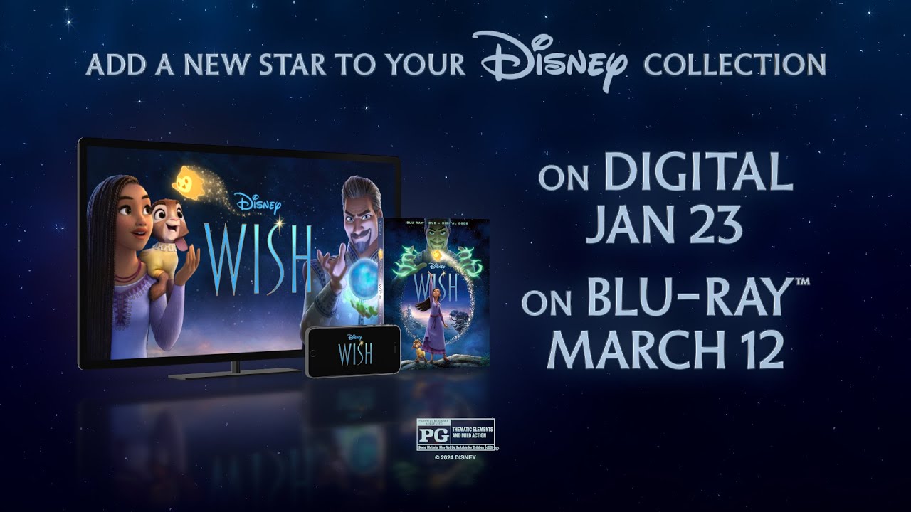 Make Disney's WISH Your Own - Available on Digital January 23, and