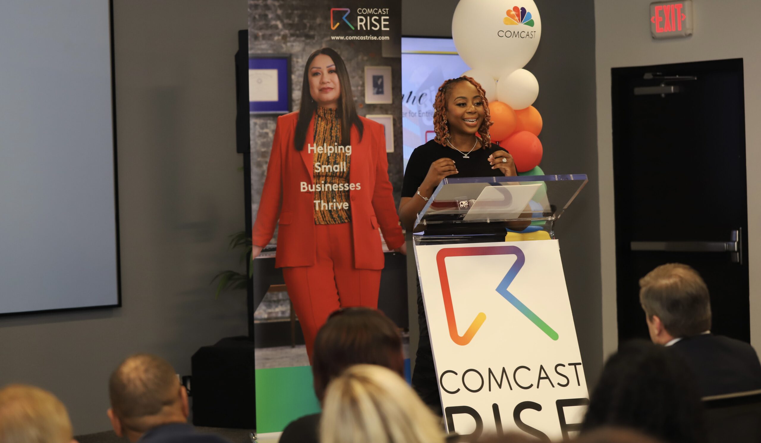Pinky Cole’s Presentation at Comcast RISE Kick Off Event Highlights Support for Atlanta’s Entrepreneurs and Announcing their Grant Opportunities