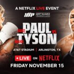 The Ultimate Historical Fight Night: Jake Paul vs. Mike Tyson—Streaming Live on Netflix! The Ultimate Historical Fight Night: Jake Paul vs. Mike Tyson—Streaming Live on Netflix!